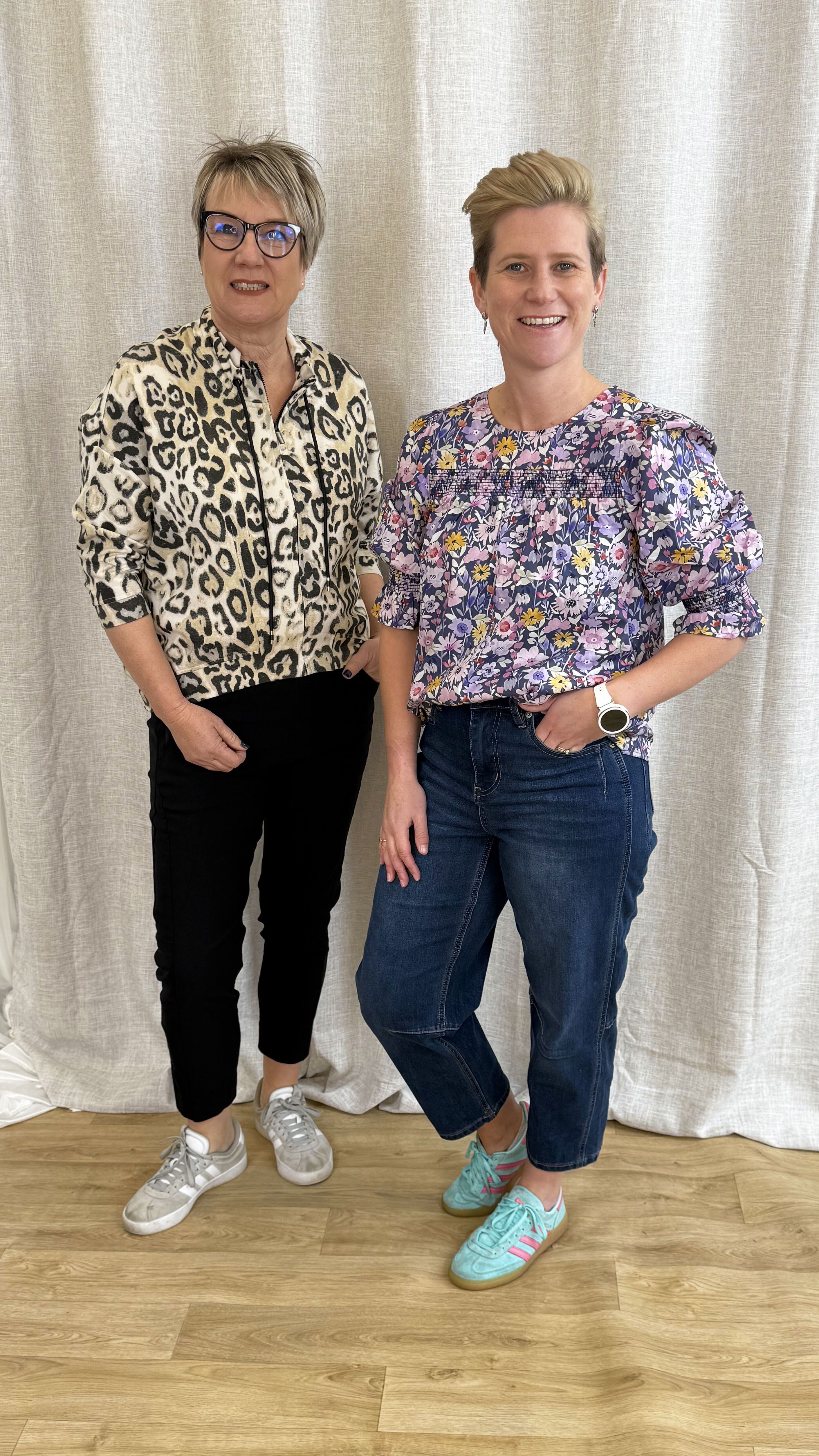 style items clothing on different bodies